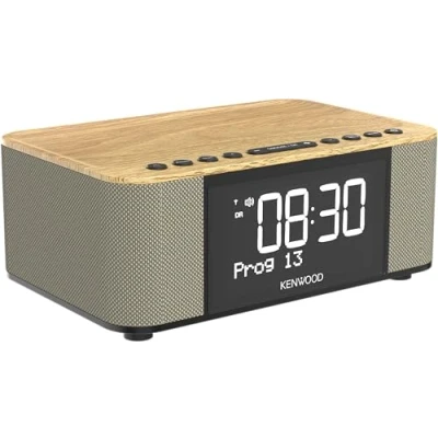 Abbildung von Kenwood CR ST40 DAB M Uhrenradio mit DAB+ Empfang. (FM, DAB+, Bluetooth, Wasserfest und stoßfest)