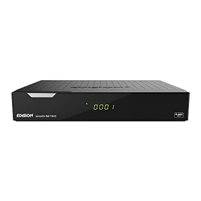 Abbildung von Edision argus piccollo 3in1 plus CI HD Triple Receiver(DVB S2, DVB C, T) schwarz