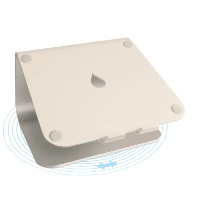 Abbildung von Rain Design mStand 360 Laptop Stand + Swivel Base Starlight 10093