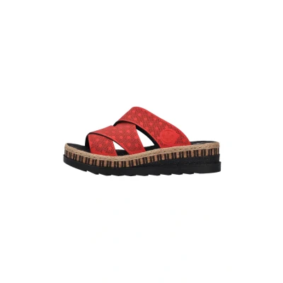 Abbildung von Rieker Damen V7970 Pantolette, Rot, 39 EU