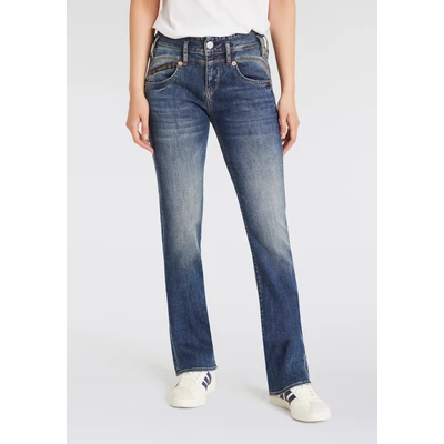 Abbildung von Herrlicher Bootcut Jeans &quot;Pearl Boot Recycled Denim Light&quot;, im Five Pocket Style