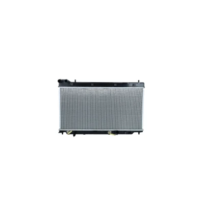 Abbildung von NRF 53110 Kühler, Motorkühlung Aluminium 648 325 16 Kühlrippen gelötet HONDA: Jazz 2 Schrägheck