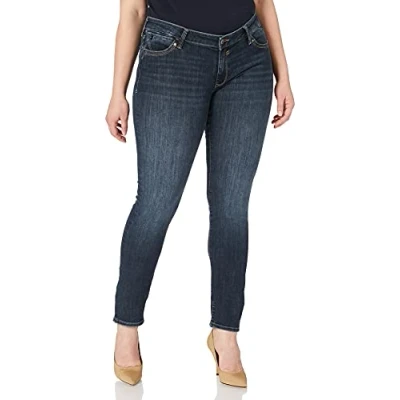 Abbildung von Mavi Lindy Jeans Skinny Fit, Damen, Größe: 25x32, Dark brushed glam