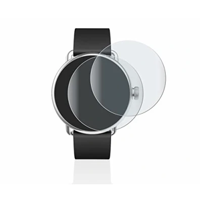 Abbildung von BROTECT Full Cover Schutzfolie Matt für Withings ScanWatch (42 mm) (2 Stück) Screen Displayschutz Folie, 3D Curved, Anti Reflex