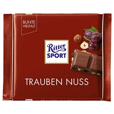 Abbildung von Ritter Sport Trauben Nuss, 12 x 100 g
