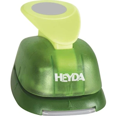 Abbildung von Heyda 203687550 Motivstanzer XXL Motivgröße Durchmesser 4,5 cm, Motiv Kreis