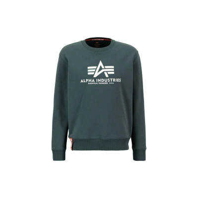 Abbildung von Alpha Industries Sweatshirt, Herren, Größe: Large, Navy greem