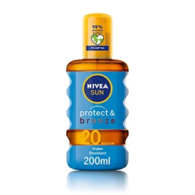 Abbildung von NIVEA Sun Protect and Bronze Tan Activating Protecting Oil Medium SPF 20 200 ml by