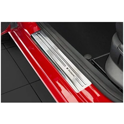 Abbildung von tuning art EX116 Edelstahl Einstiegsleisten Set passend für Skoda Fabia 3 NJ 2014