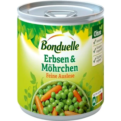 Abbildung von Bonduelle Erbsen mit Möhrchen Feine Auslese