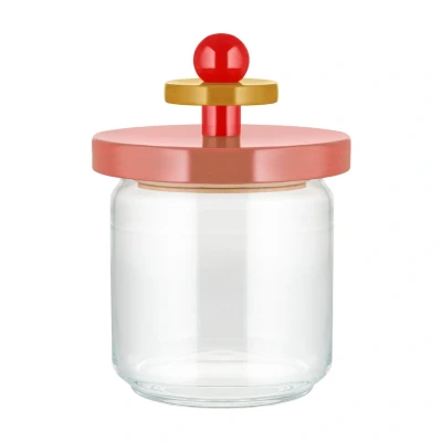 Abbildung von Alessi Vorratsdose Twergi ES16/74 2 Rosa ø 12 cm / 750 ml von Ettore Sotsass