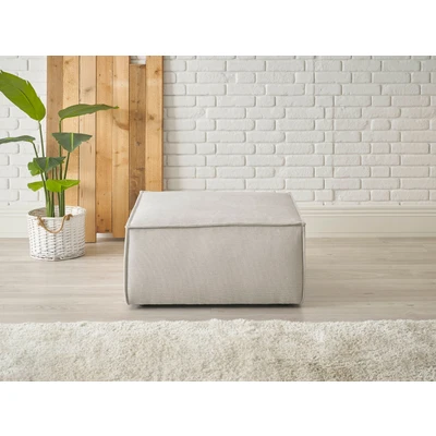 Abbildung von andas Hocker &quot;Finnley&quot;, quadratisch, passt z. Loveseat Finnley