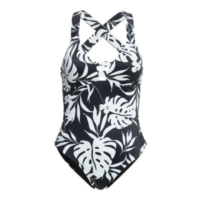 Abbildung von Roxy LOVE THE WAVE Catcher Badeanzug, Damen, Größe: Small, Anthracite surf trippin bico s