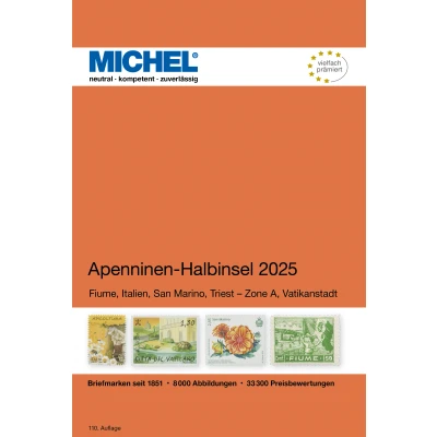 Abbildung von Michel, Katalog, Europa Teil E. 5 Apenninhalbinsel deutsche Sprache pro Stk.