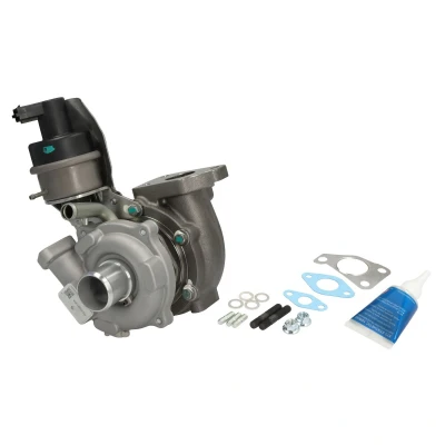 Abbildung von ELSTOCK 91 1432 Turbolader Abgasturbolader, mit linearem Positionssensor (LPS) pneumatisch Dichtungen OPEL: Astra J Sports Tourer