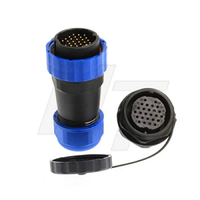 Abbildung von HangTon HE29 Stecker und Buchse, wasserdicht IP68