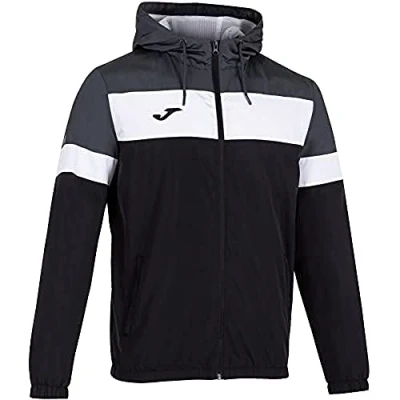 Abbildung von Joma Herren Crew Iv Regenjacke, Schwarz/Anthrazitgrau, XL