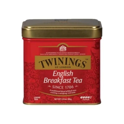 Abbildung von Twinings English Breakfast Tea, Loose 3.53 Ounce Tin