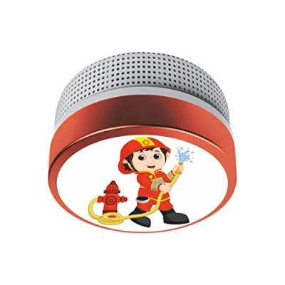 Abbildung von ELRO Rauchmelder Kinder Design Feuerwehrmann FS8110 Rauchwarnmelder (mit 10 Jahres Batterie)