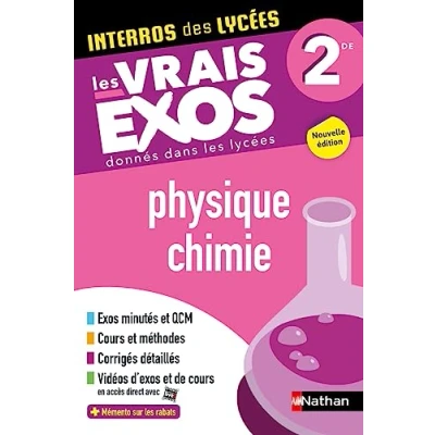 Abbildung von Interros des Lycées Physique Chimie 2de