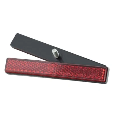 Abbildung von Universal Motorrad Rückstrahler mit Gewindebolzen M5 100 x 13 Reflektor