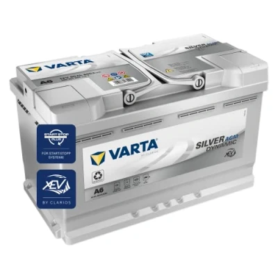 Abbildung von VARTA 580901080J382 Batterie 12V 80Ah 800A B13 MERCEDES BENZ: C Klasse Limousine, GLK, CLA Coupe, BMW: 1 3 Cabrio kfzteile,