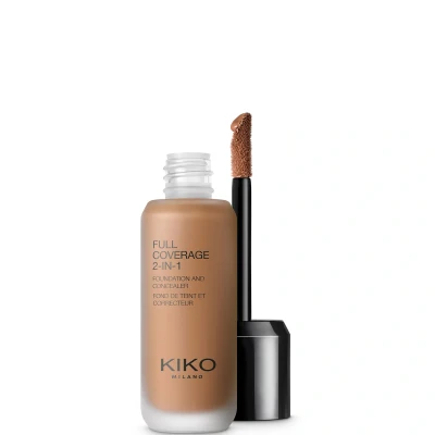 Abbildung von KIKO Milano FULL Coverage 2 IN 1 Foundation AND Concealer Foundation, Damen, Größe: 25 ml, Natural