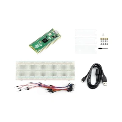 Abbildung von Vorgelötetes Raspberry Pi Pico 2 Mikrocontroller Board Starter Kit, Basierend auf Rasp RP2350 Chip, mit Dual Core und Architektur Design, läuft bis zu 150 MHz, 4 Stück