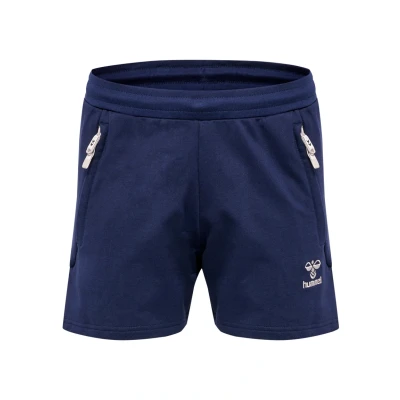 Abbildung von Hummel Hmlmove GRID COT kurze Sporthose, Damen, Größe: XXL, Marine