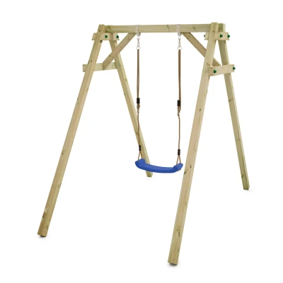 Abbildung von Kinderschaukel Schaukelgestell Smart One Schaukel blau