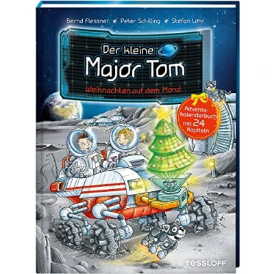 Abbildung von Der kleine Major Tom. Adventskalenderbuch. Weihnachten auf dem Mond: Adventskalenderbuch mit 24 Kapiteln