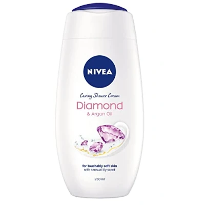 Abbildung von 6er Pack NIVEA Caring Duschcreme Diamond &amp; Argan Oil 250ml