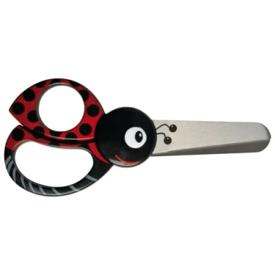 Abbildung von Fiskars Kinder Tierschere 13cm Ladybird Ab 4 Jahren