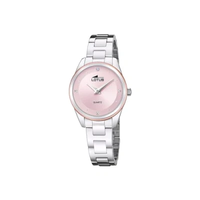 Abbildung von Lotus Damen Fashion Uhr Trendy in der Farbe Silber mit Edelstahlarmband, Gehäusedurchmesser: 31mm, 18795/3