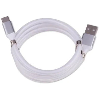 Abbildung von GRUNDIG USB C Kabel Ladekabel Magnetisch 1 Meter Weiß
