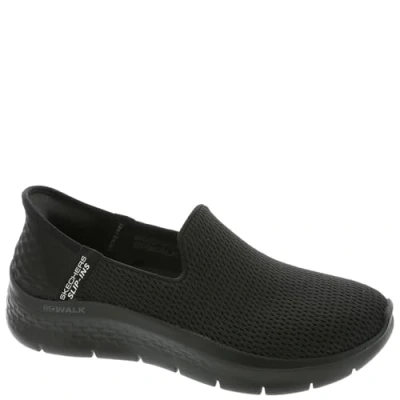 Abbildung von Skechers Damen Women&#039;s Hands Free Slip ins Go Walk Flex Relish Sneaker, Schwarz, 40 EU Schmal