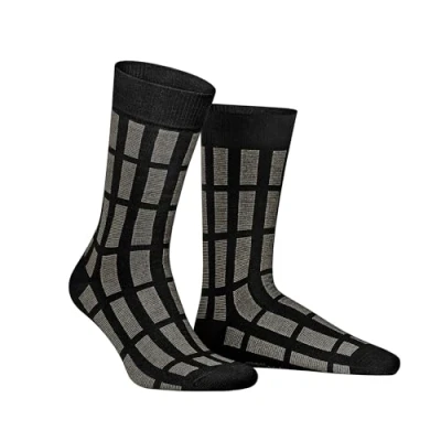 Abbildung von Hudson Herren Socken Pin Fashion Black 0005 43 46