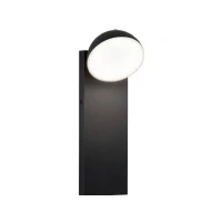 Abbildung von Paulmann LED Außen Wandleuchte &quot;Puka IP44 rund 110x125mm 3000K 8,5W 460lm 230V Anthrazit Aluminium&quot;, 1 flammig, seewasserresistent