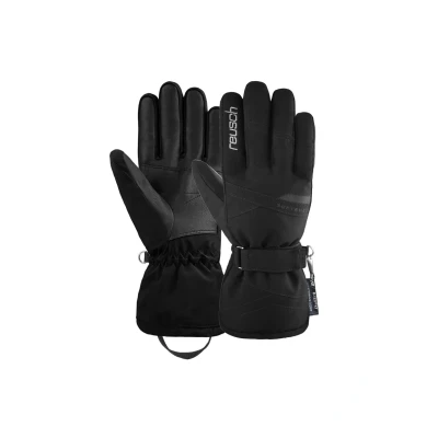 Abbildung von Reusch Hellen RTEX XT Fingerhandschuh, Damen, Größe: 8.5, Black silver
