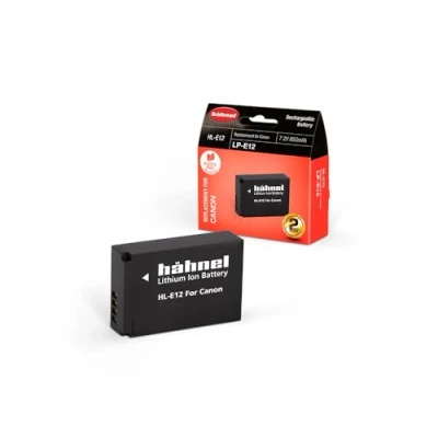 Abbildung von Hahnel HL E12 7,2V 800mAh Li Ionen Ersatzakku Typ Canon LP für EOS M, 100D