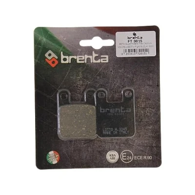 Abbildung von Bremsbeläge Brenta 3015 organisch hinten kompatibel mit Italjet Dragster 50 125 180 / Formula