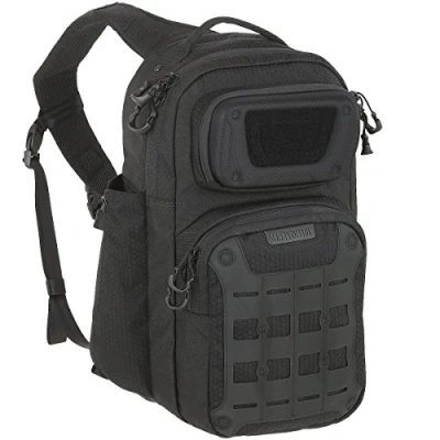 Abbildung von Maxpedition Hard Use Gear 9007115 SSI GRIDFLUX Sling Pack, schwarz, multi, N/A, Nicht zutreffend