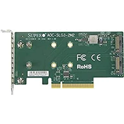 Abbildung von Supermicro Server PCIe M.2 Adapter NVME AOC CARD/AOC SLG3 2M2 O