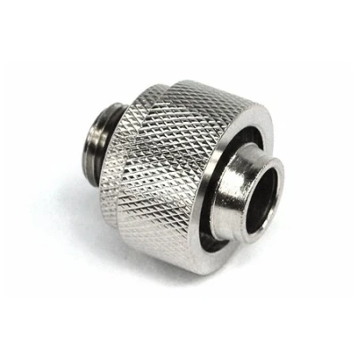 Abbildung von 19/13mm Anschraubtülle G1/4 gerändelt silber vernickelt