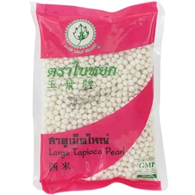 Abbildung von JADE LEAF BRAND Weisse Grosse Tapioca Perlen, (1 X 400 GR)