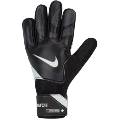 Abbildung von Nike Performance Match Unisex Torwarthandschuh, Größe: 6, Black/dark grey/white