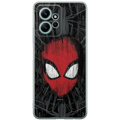 Abbildung von ERT GROUP Handyhülle für Xiaomi REDMI Note 12 4G Original und offiziell Lizenziertes Marvel Muster Spider Man 002 optimal an die Form des Handy angepasst, hülle aus TPU