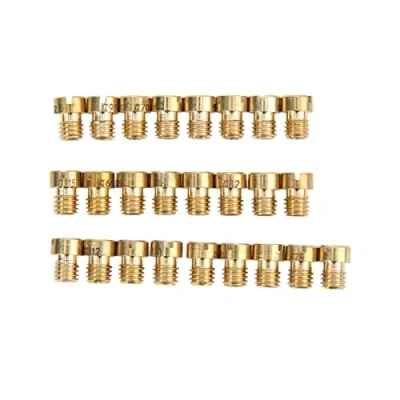 Abbildung von 25 Stück/Set Vergaser Hauptdüsen Kit Ersatz für Dellorto PHBG 55 115 M5