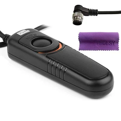 Abbildung von Pixel MC 30 / DC0 Kamera Kabel Fernauslöser Kompatibel mit Nikon Z9 D3 D4 D4s D5 D6 D800 D850 D800E D810 D810A D700 D500 D300 D200 F6 F100 F5 F90X F90 N90s D1X D2H D3X wie 30, 36A