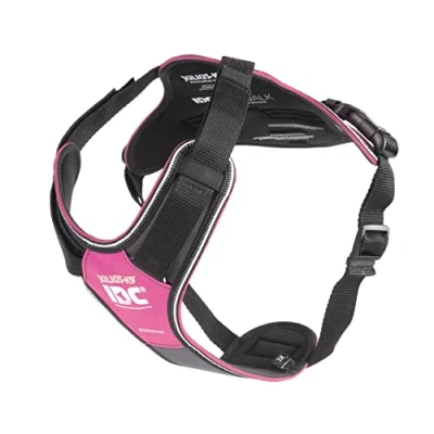 Abbildung von Julius K9 IDC Longwalk Geschirr rosa grau, XL